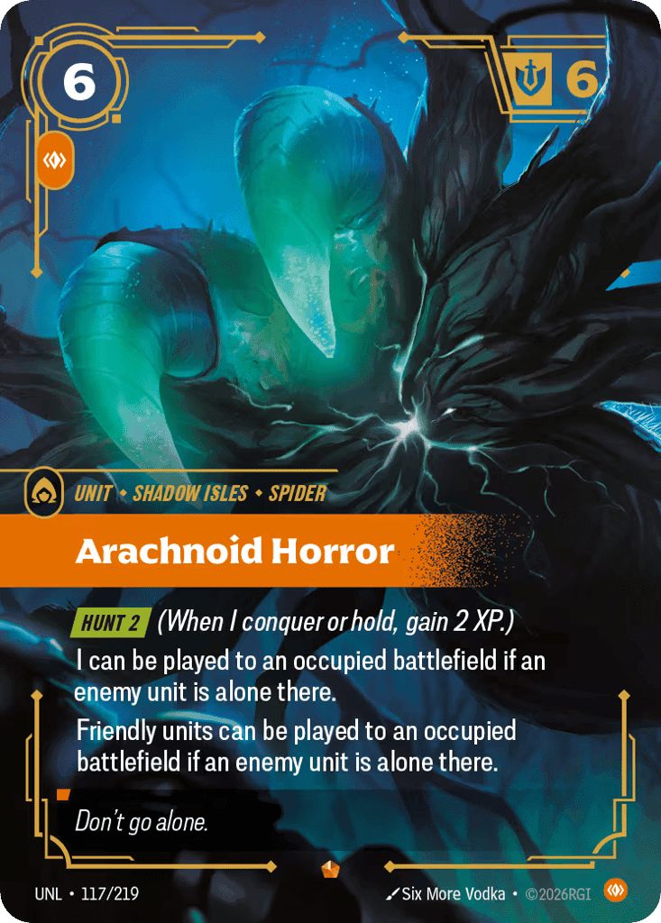 Arachnoid Horror [UNL-117] (Foil)