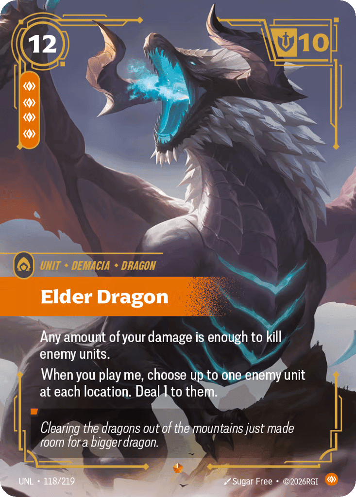 Elder Dragon [UNL-118] (Foil)
