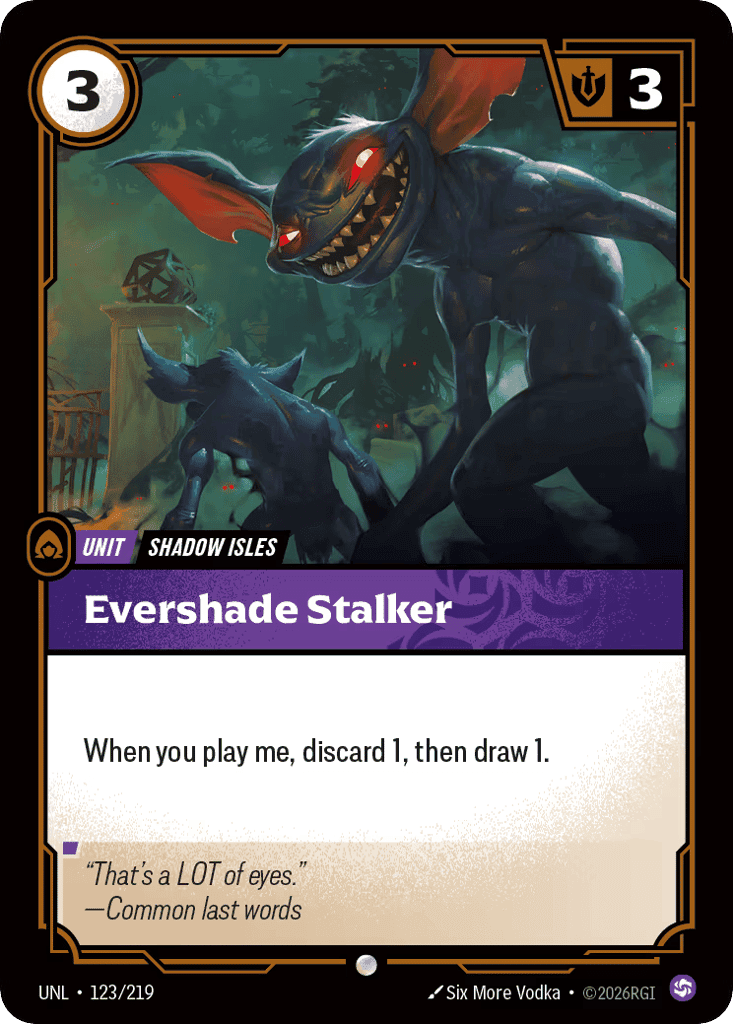 Evershade Stalker [UNL-123]