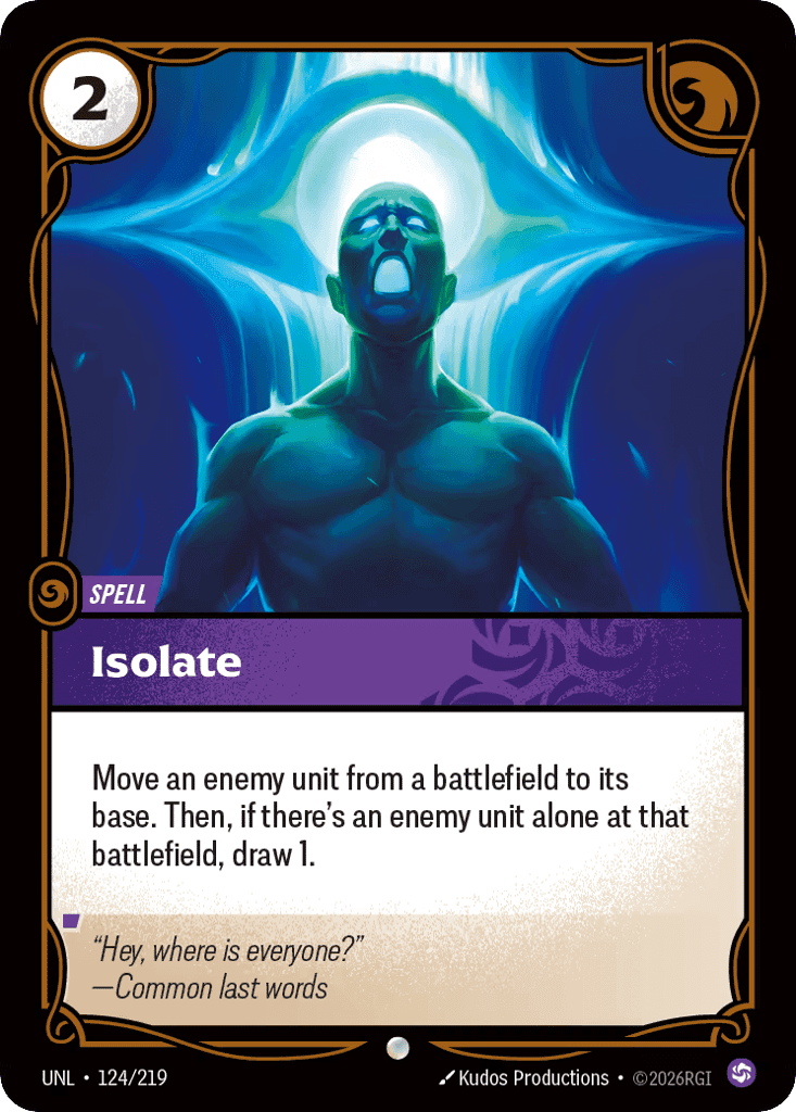 Isolate [UNL-124]