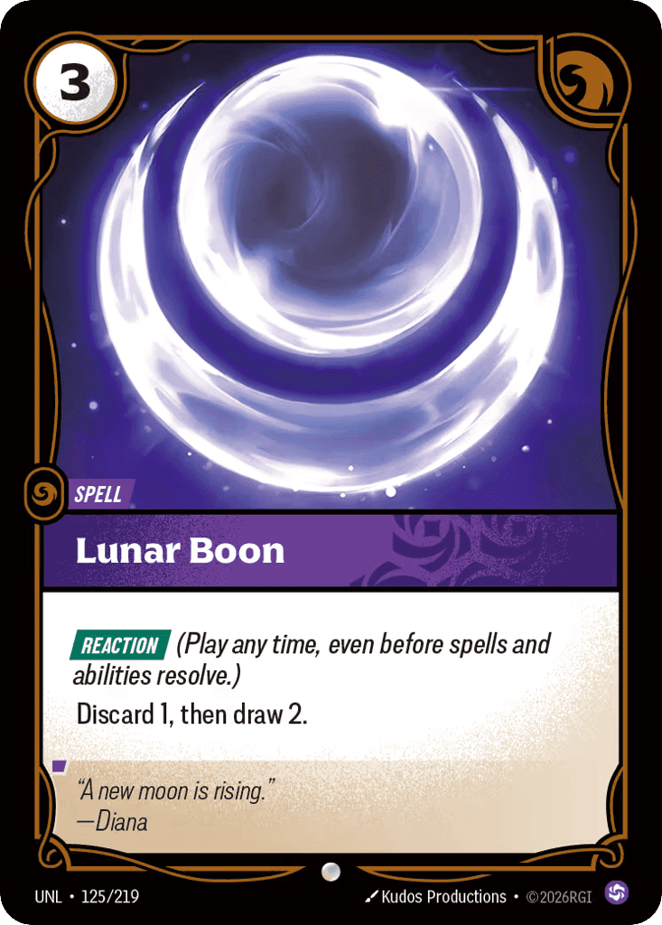 Lunar Boon [UNL-125]