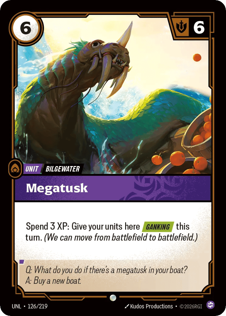 Megatusk [UNL-126] (Foil)