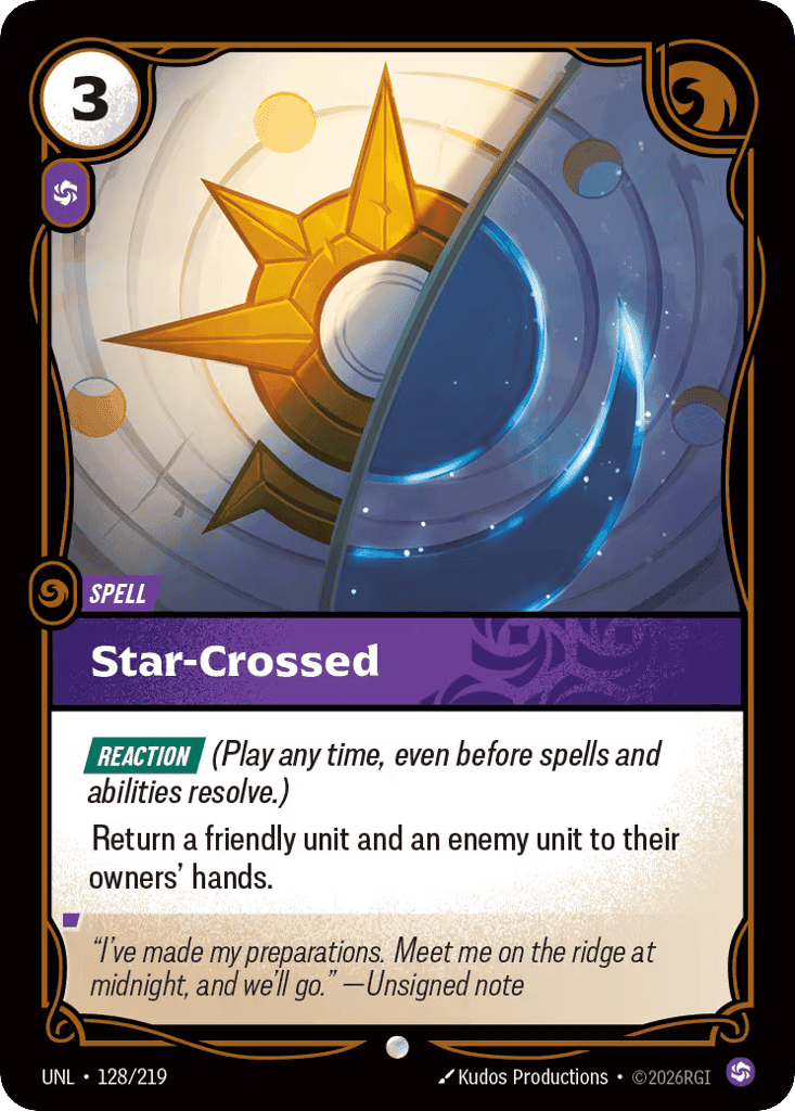 Star-Crossed [UNL-128]