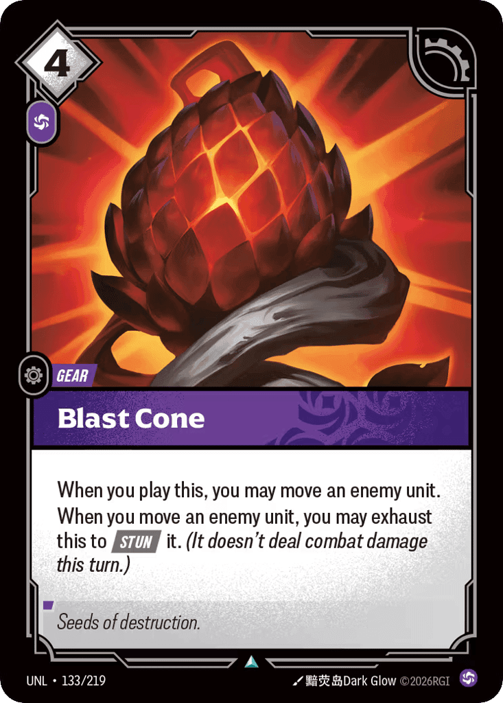 Blast Cone [UNL-133] (Foil)