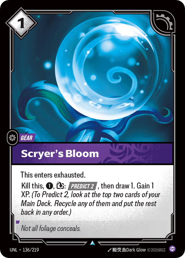 Scryer's Bloom [UNL-136]