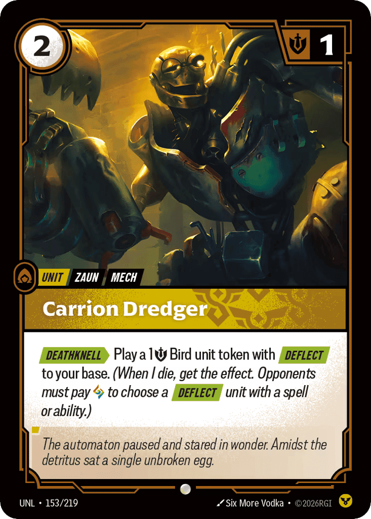 Carrion Dredger [UNL-153]
