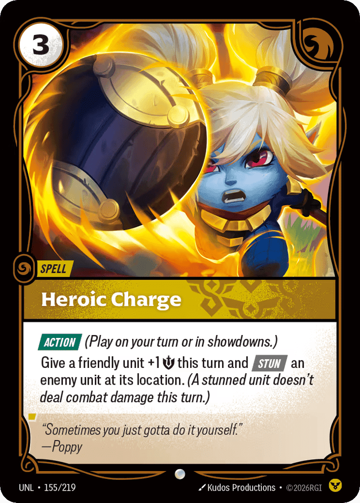Heroic Charge [UNL-155]