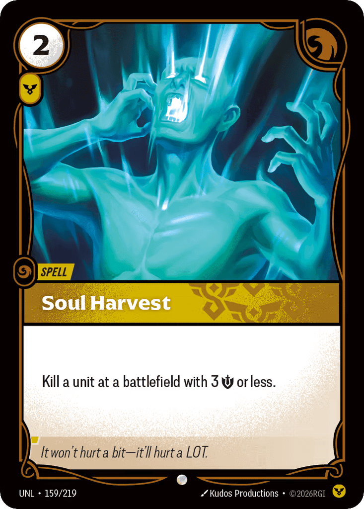 Soul Harvest [UNL-159]