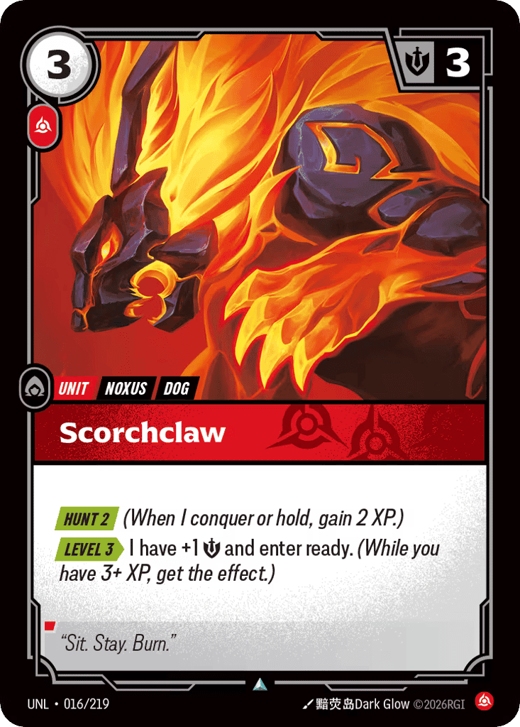 Scorchclaw [UNL-016]