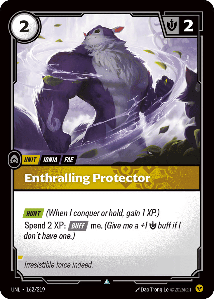 Enthralling Protector [UNL-162] (Foil)