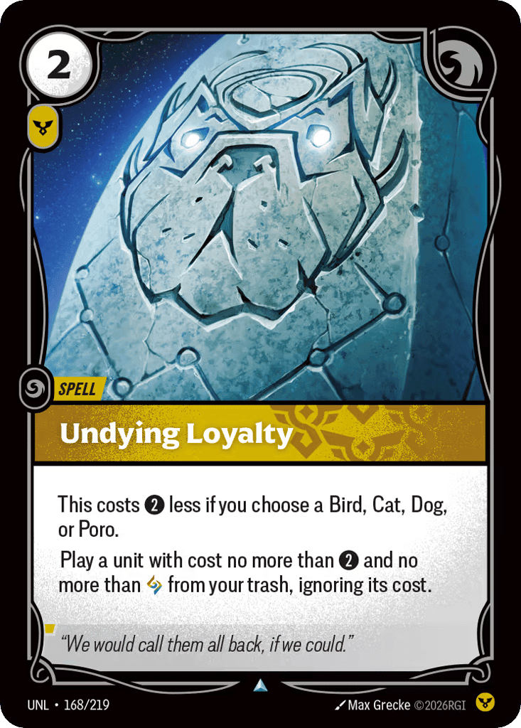 Undying Loyalty [UNL-168]