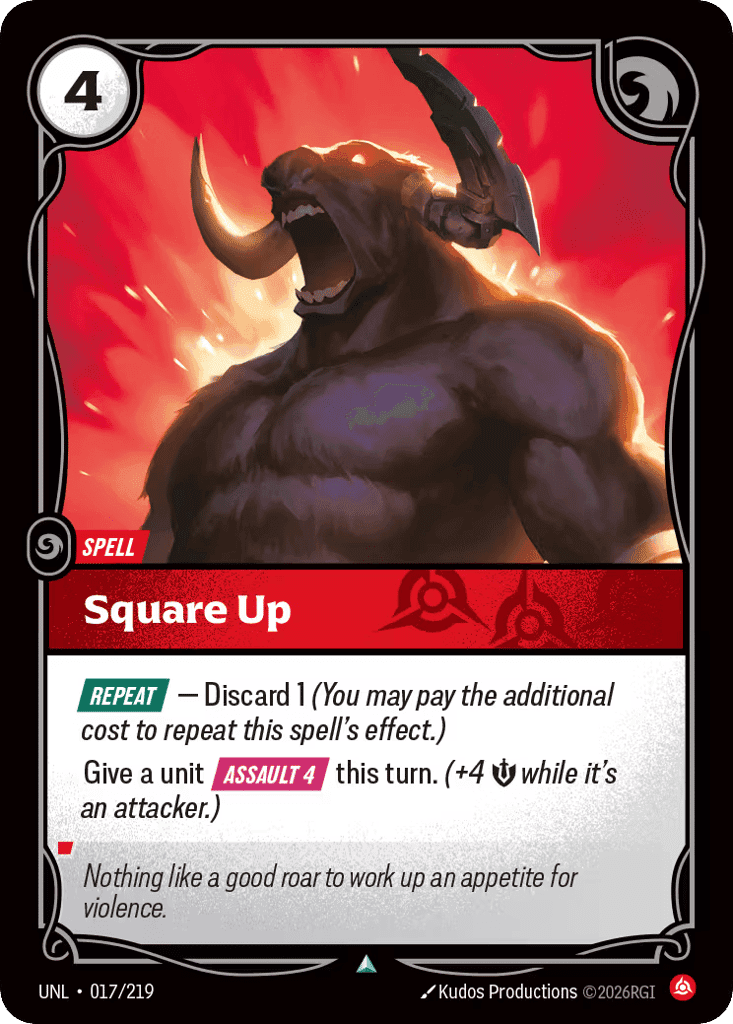 Square Up [UNL-017]