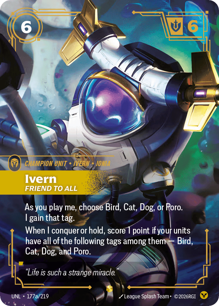 Ivern, Friend to All (Alternate Art) [UNL 177a/219] (Foil)