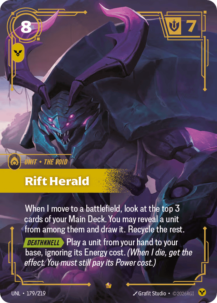 Rift Herald [UNL-179] (Foil)