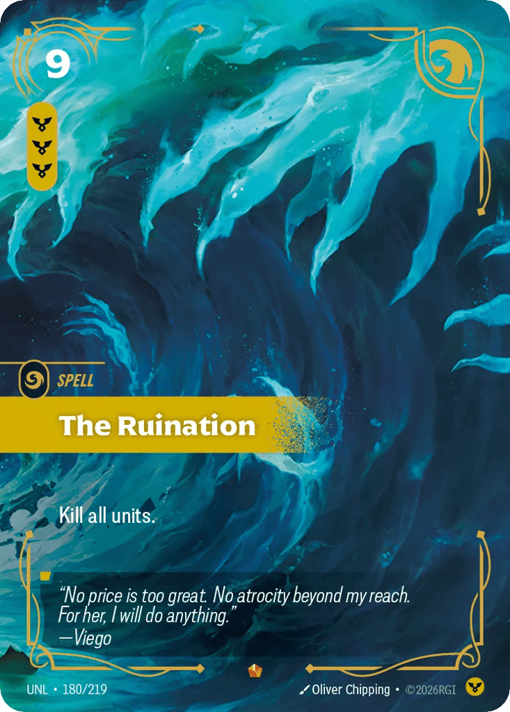 The Ruination [UNL-180] (Foil)