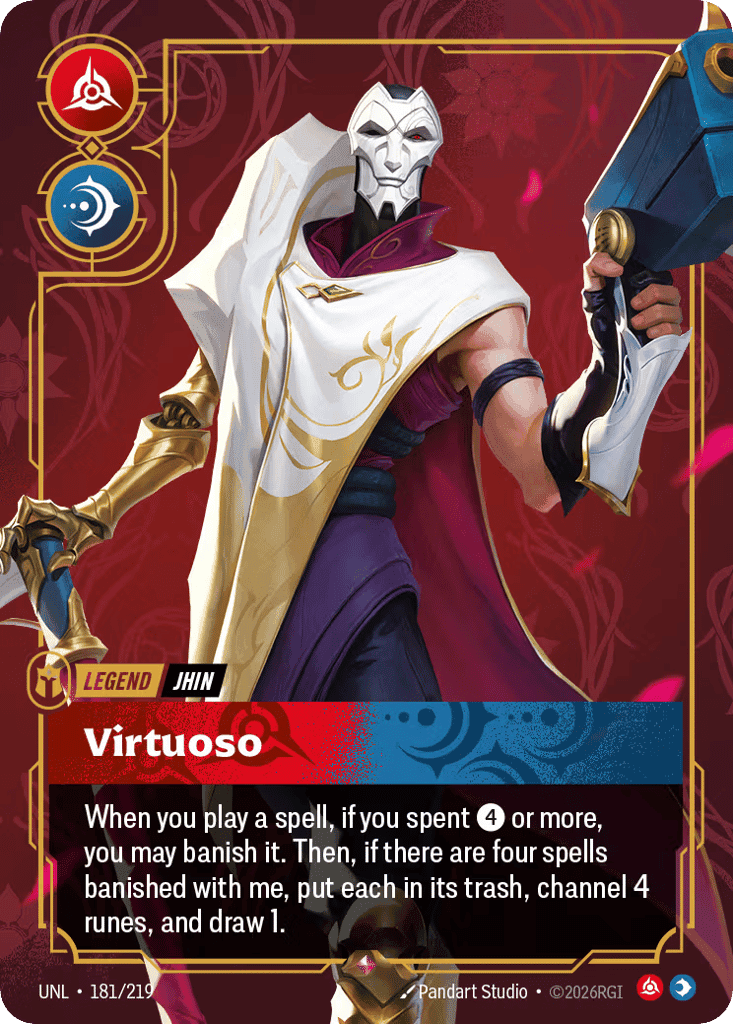 Jhin, Virtuoso [UNL 181/219] (Foil)