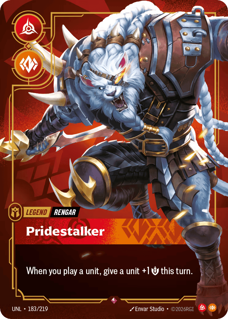 Rengar, Pridestalker [UNL 183/219] (Foil)