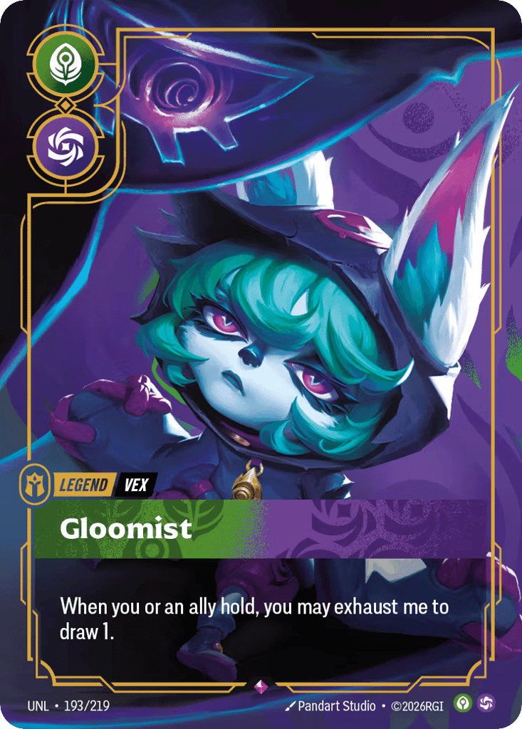 Vex, Gloomist [UNL 193/219] (Foil)