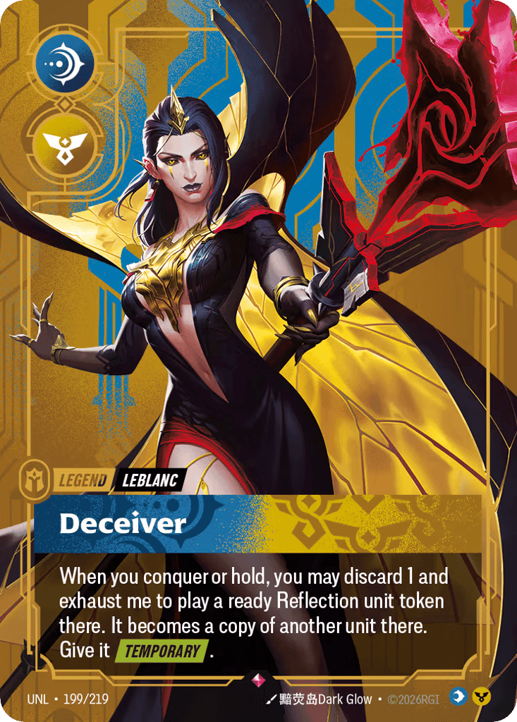 LeBlanc, Deceiver [UNL 199/219] (Foil)