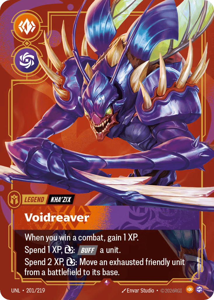 Kha'Zix, Voidreaver [UNL 201/219] (Foil)