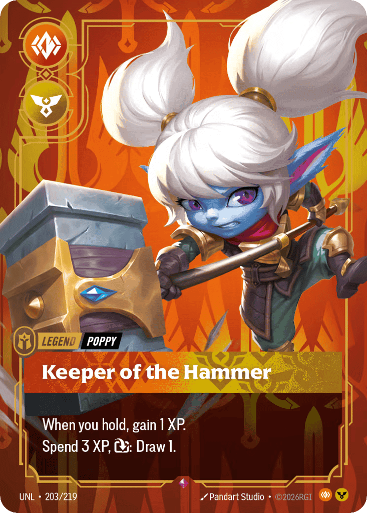 Poppy, Keeper of the Hammer [UNL 203/219] (Foil)