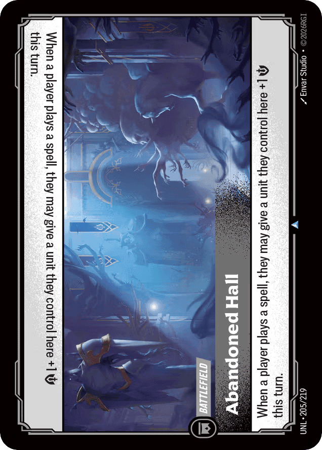 Abandoned Hall [UNL-205] (Foil)
