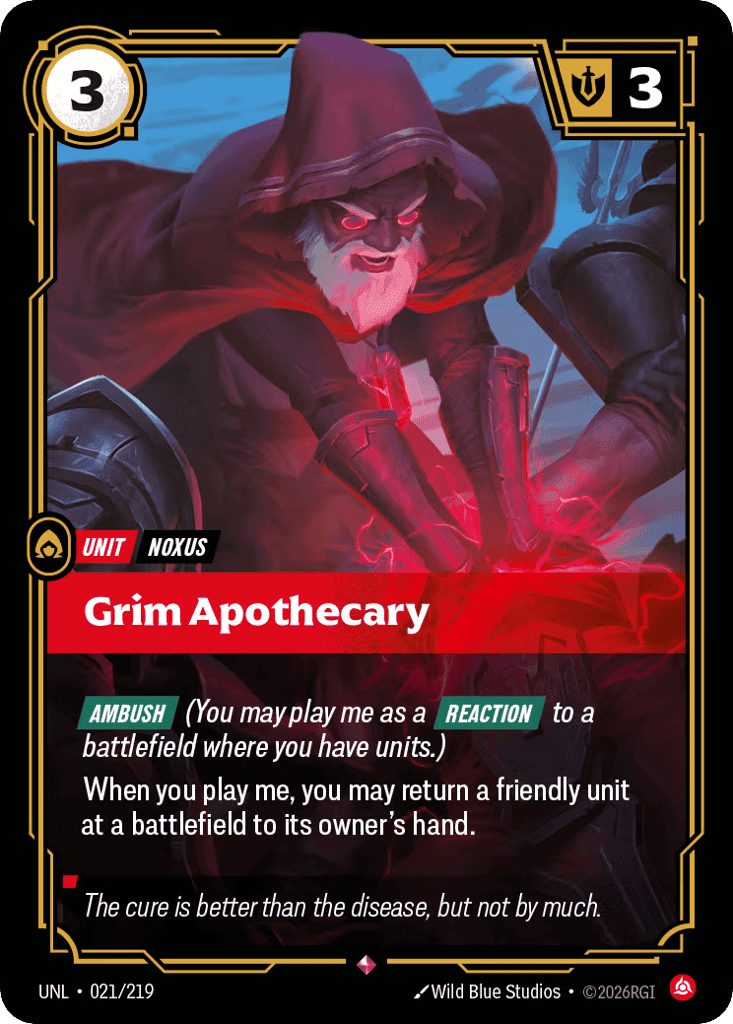 Grim Apothecary [UNL-021] (Foil)