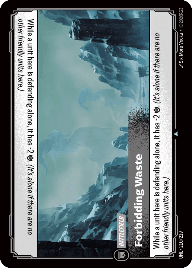 Forbidding Waste [UNL-210]