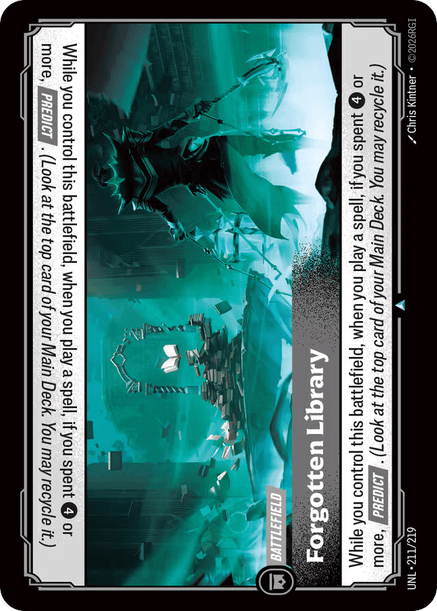 Forgotten Library [UNL-211]