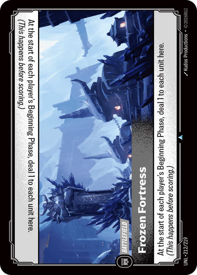 Frozen Fortress [UNL-212]