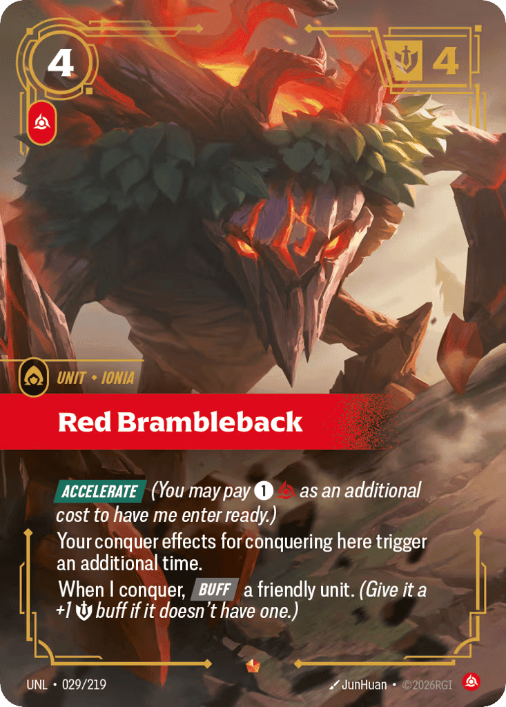Red Brambleback [UNL-029] (Foil)