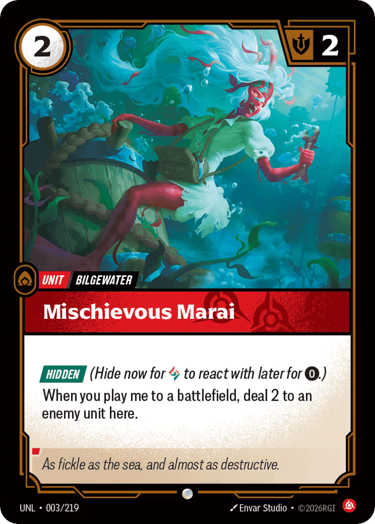 Mischievous Marai [UNL-003] (Foil)