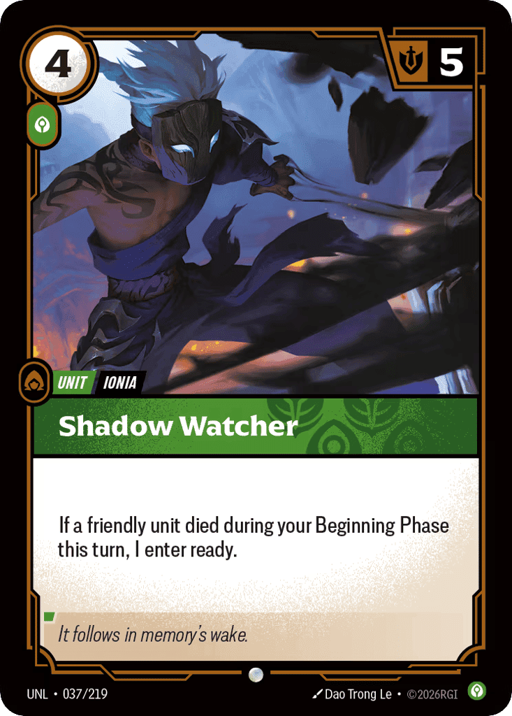 Shadow Watcher [UNL-037]