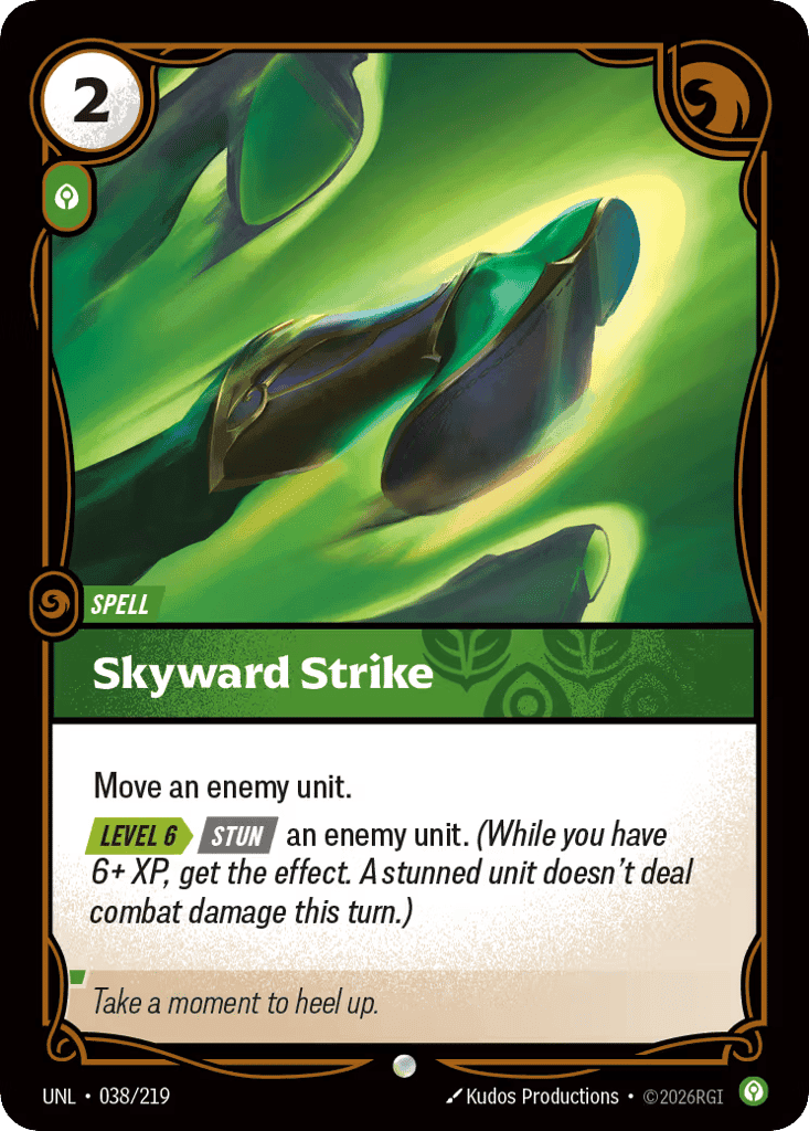 Skyward Strike [UNL-038] (Foil)
