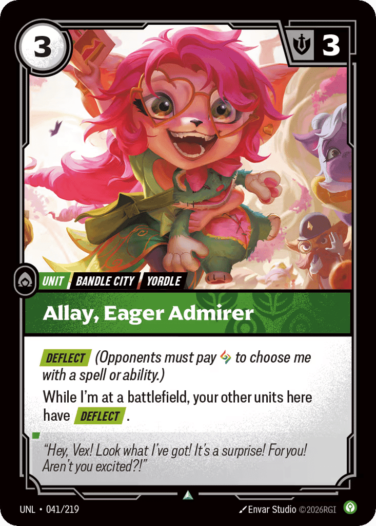 Allay, Eager Admirer [UNL 041/219] (Foil)
