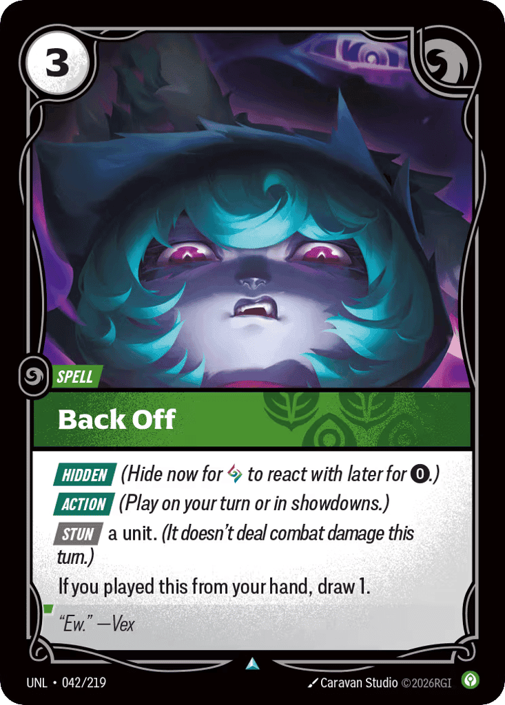 Back Off [UNL-042]