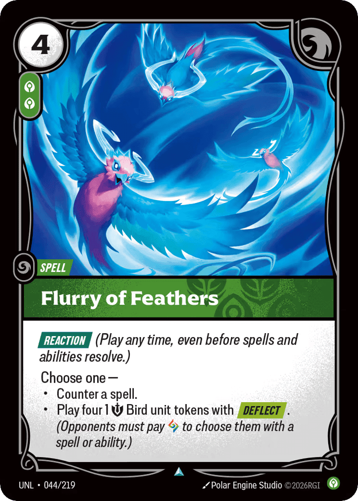 Flurry of Feathers [UNL-044] (Foil)