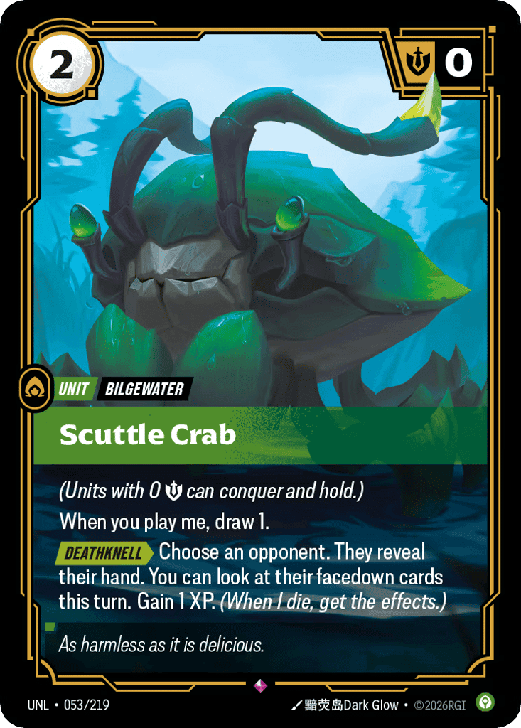 Scuttle Crab [UNL-053] (Foil)