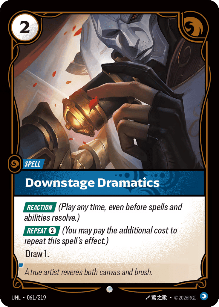 Downstage Dramatics [UNL-061] (Foil)