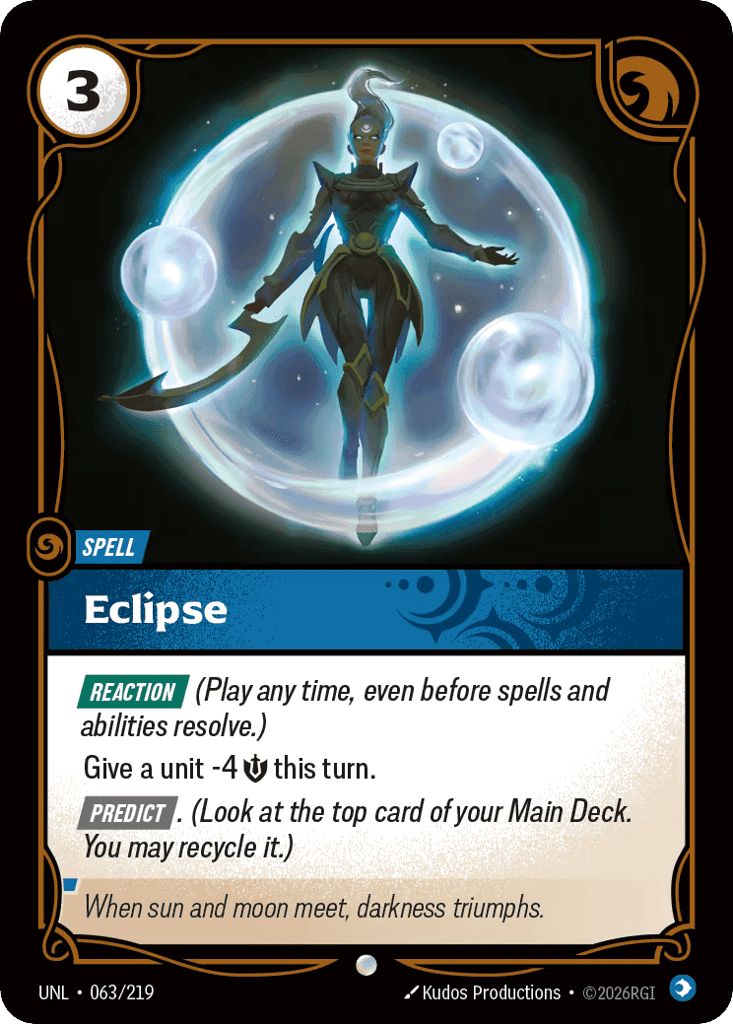 Eclipse [UNL-063] (Foil)