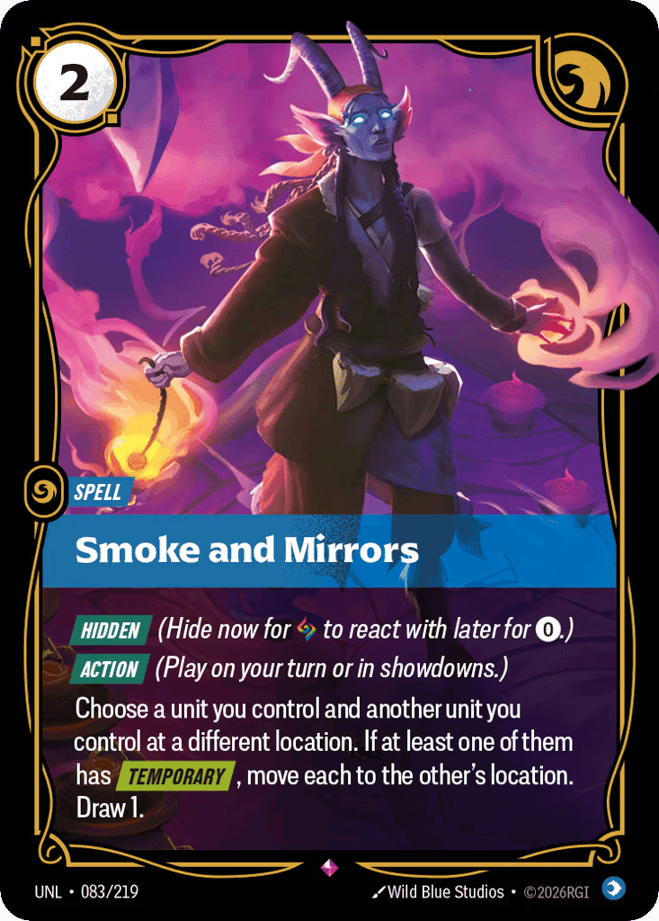 Smoke and Mirrors [UNL-083] (Foil)