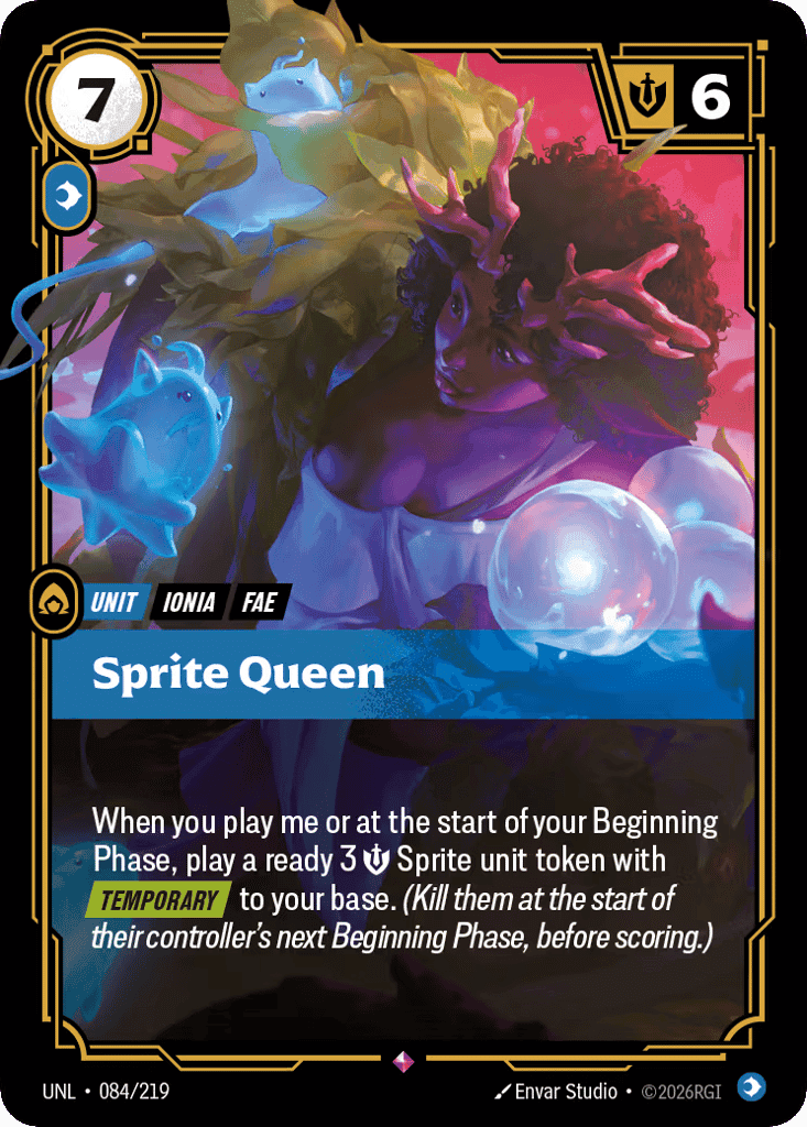 Sprite Queen [UNL-084] (Foil)