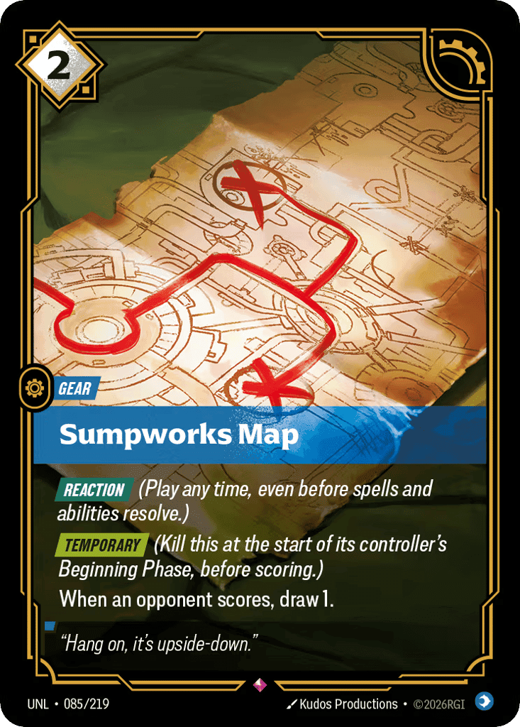Sumpworks Map [UNL-085] (Foil)