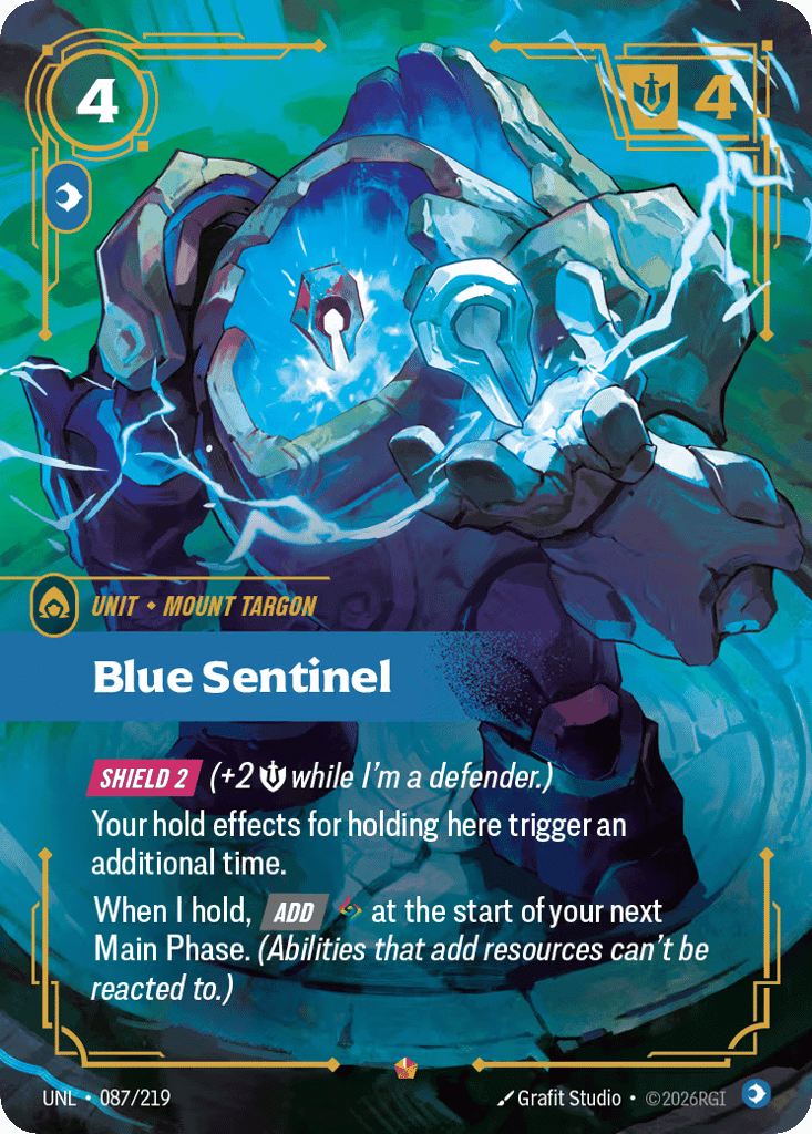 Blue Sentinel [UNL-087] (Foil)
