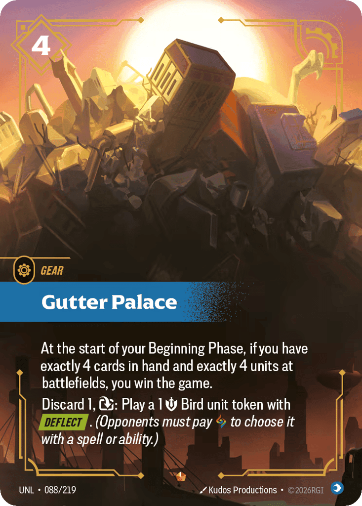 Gutter Palace [UNL-088] (Foil)