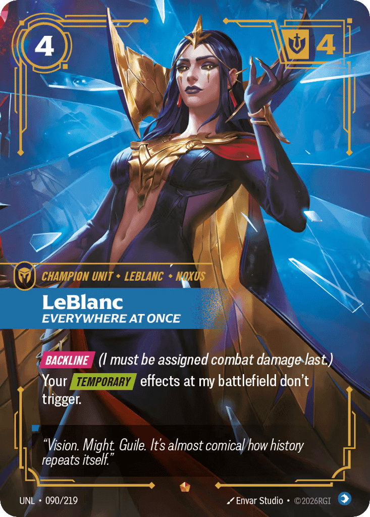 LeBlanc, Everywhere At Once [UNL 090/219] (Foil)