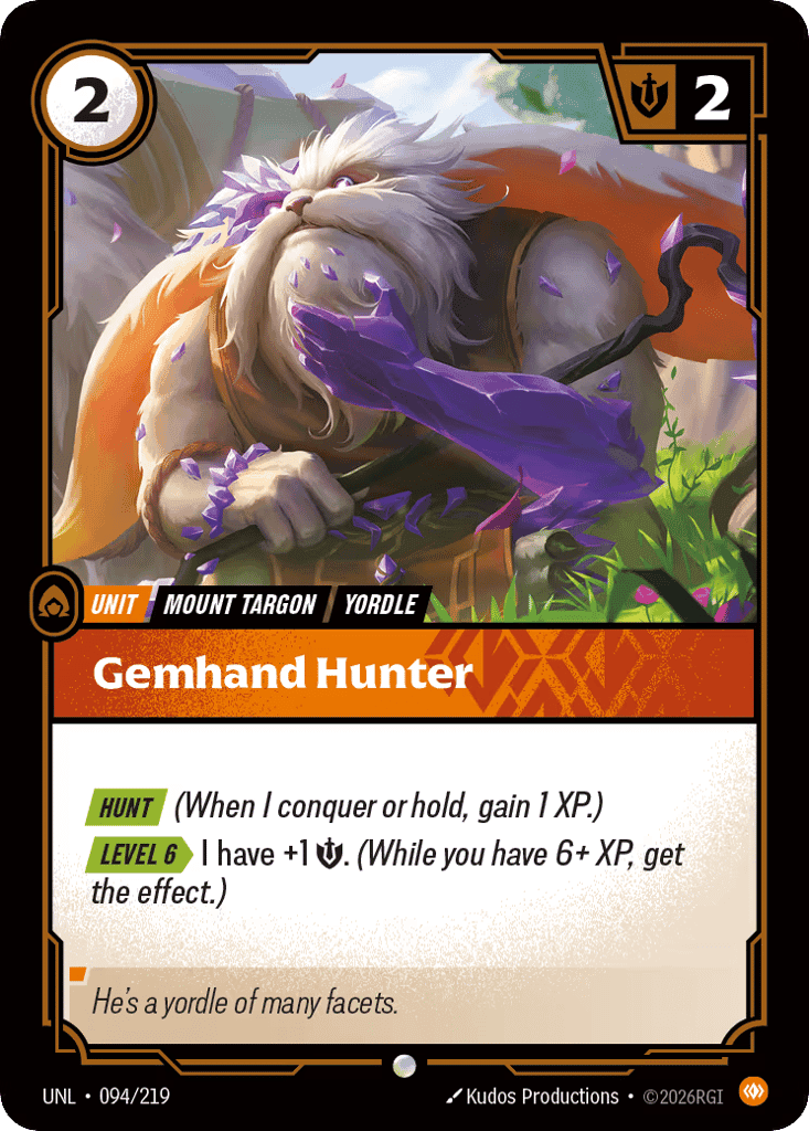 Gemhand Hunter [UNL-094]