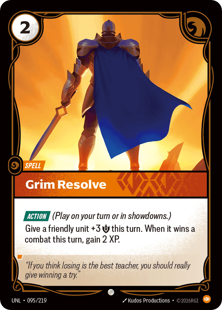 Grim Resolve [UNL-095]