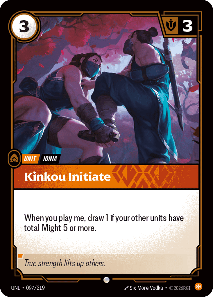 Kinkou Initiate [UNL-097]