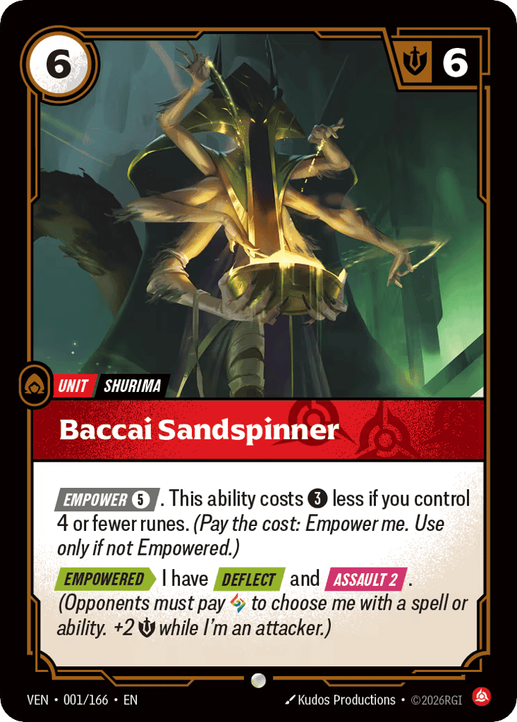 Baccai Sandspinner [VEN-001]